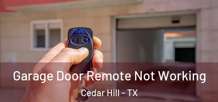  Garage Door Remote Not Working Cedar Hill - TX